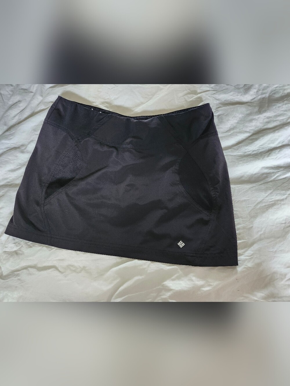 Columbia Black Tennis Skirt with Built-In Shorts